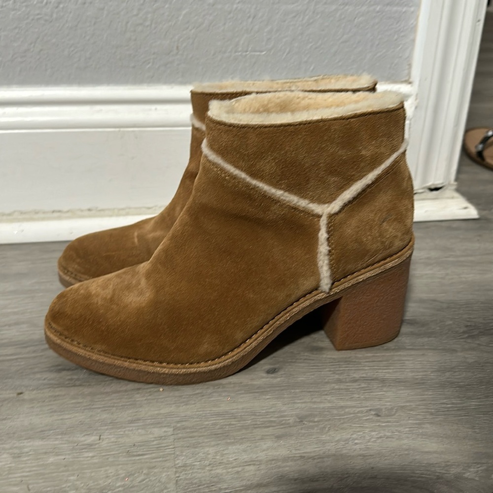 UGG chunky heel boots